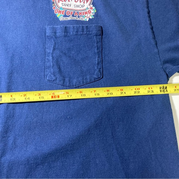 Ron Jon Surf Shop Men’s 2XL Shirt Navy Sunset Parrot Cocoa Beach Classic Logo - Picture 9 of 15